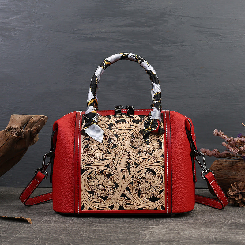 Women's Leather Vintage Bag
