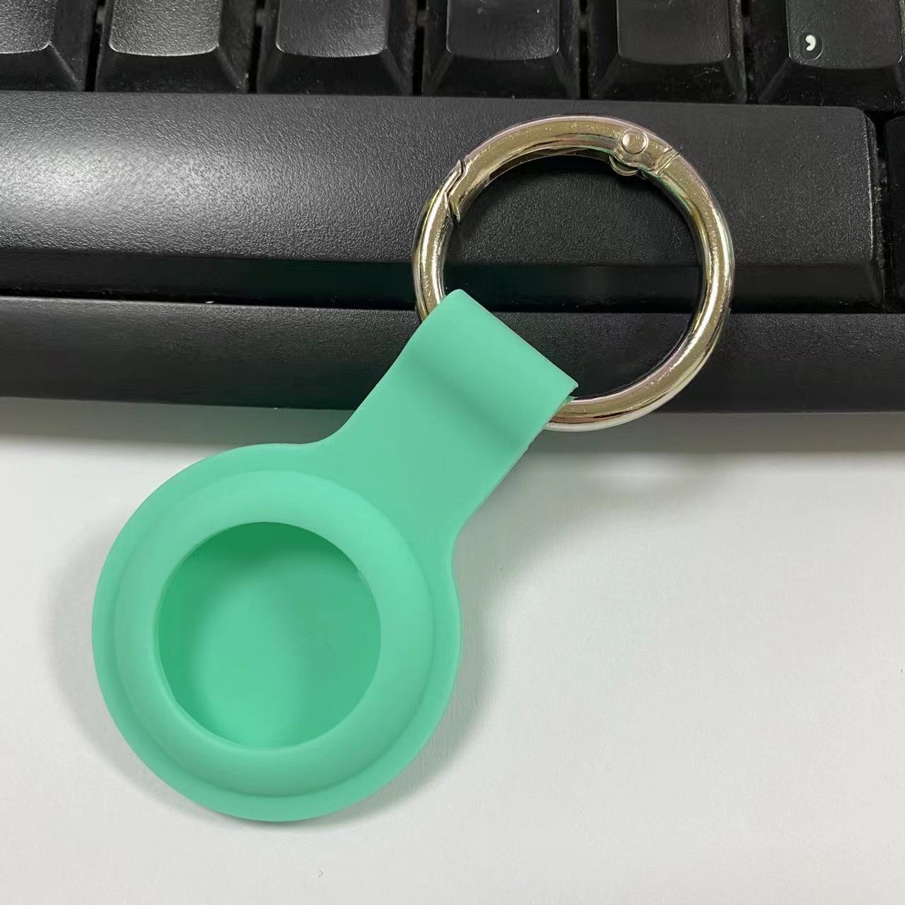 Suitable For Airtag Locator Tracker Anti-lost Keychain Waterproof Silicone Protective Case - AFFORDABLE MARKET