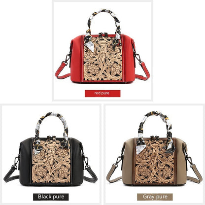 Women's Leather Vintage Bag