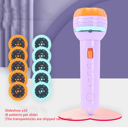 Cartoon Projection Flashlight with 80 Patterns