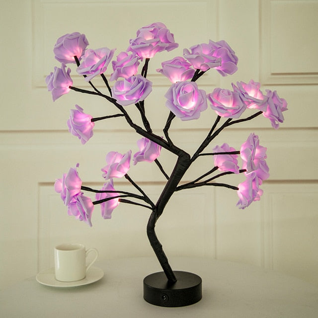 Blossom Bliss Glowing Rose Tree - AFFORDABLE MARKET