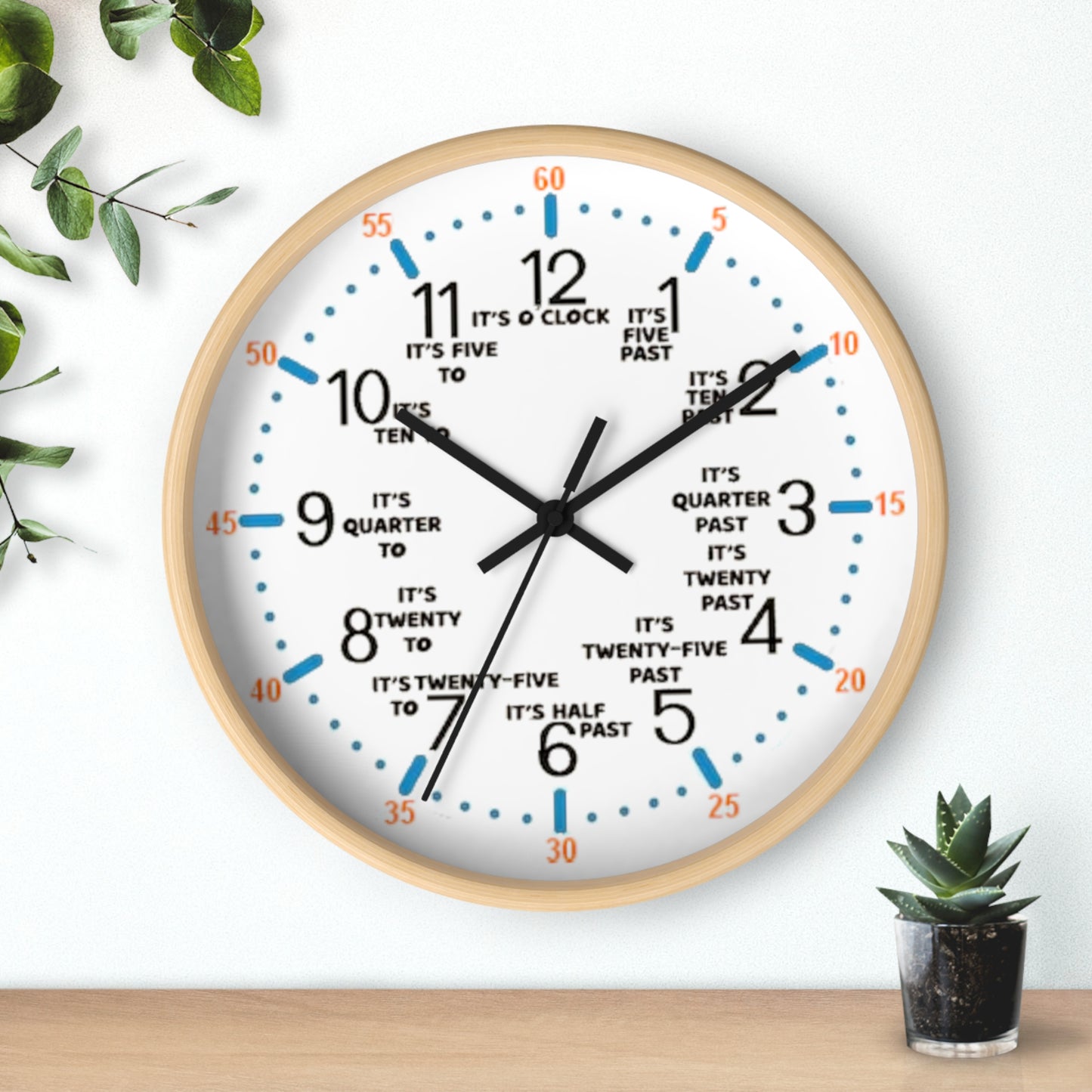 Clock Telling the Time for Kids