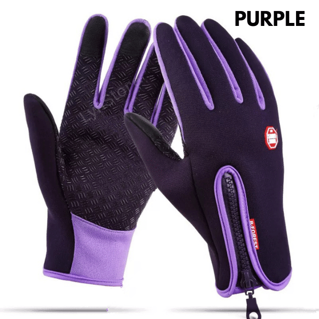 Winter Gloves Touch Screen Riding Motorcycle Sliding Waterproof Sports Gloves With Fleece - AFFORDABLE MARKET