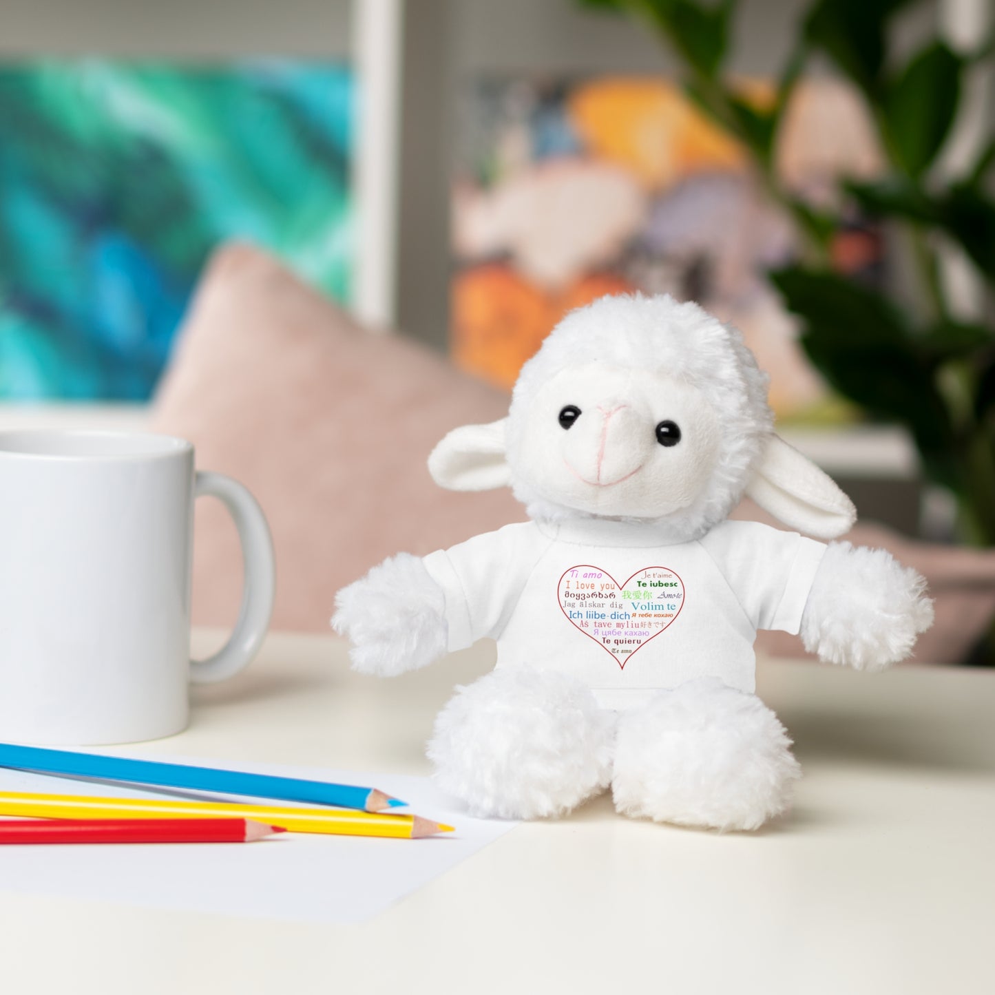 Stuffed Animals with "I Love You" in Different Languages - AFFORDABLE MARKET