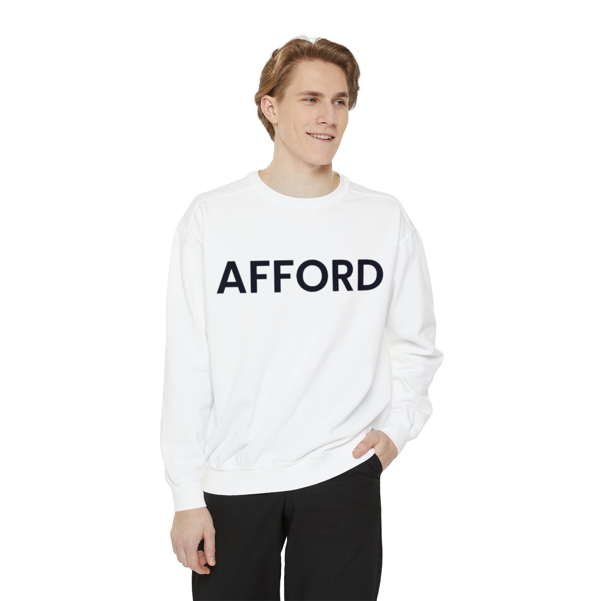 Unisex Long Sleeve Sweatshirt - AFFORD - AFFORDABLE MARKET