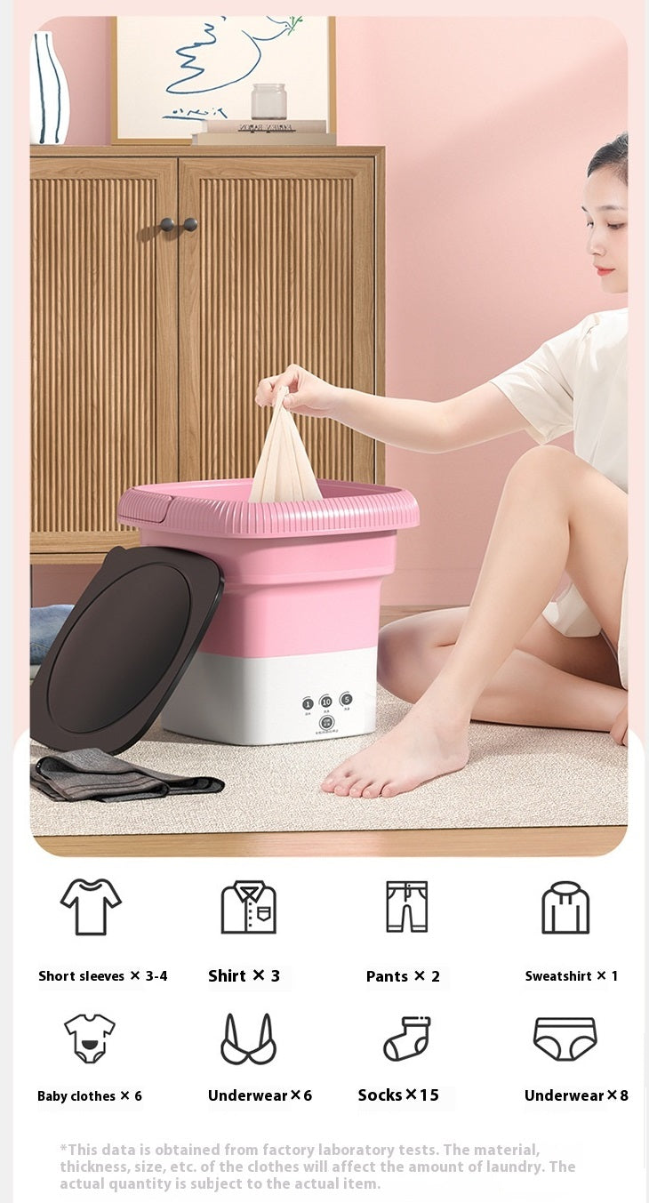 Mini Folding Washing Machine