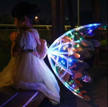 Girls Butterfly Wings With Lights