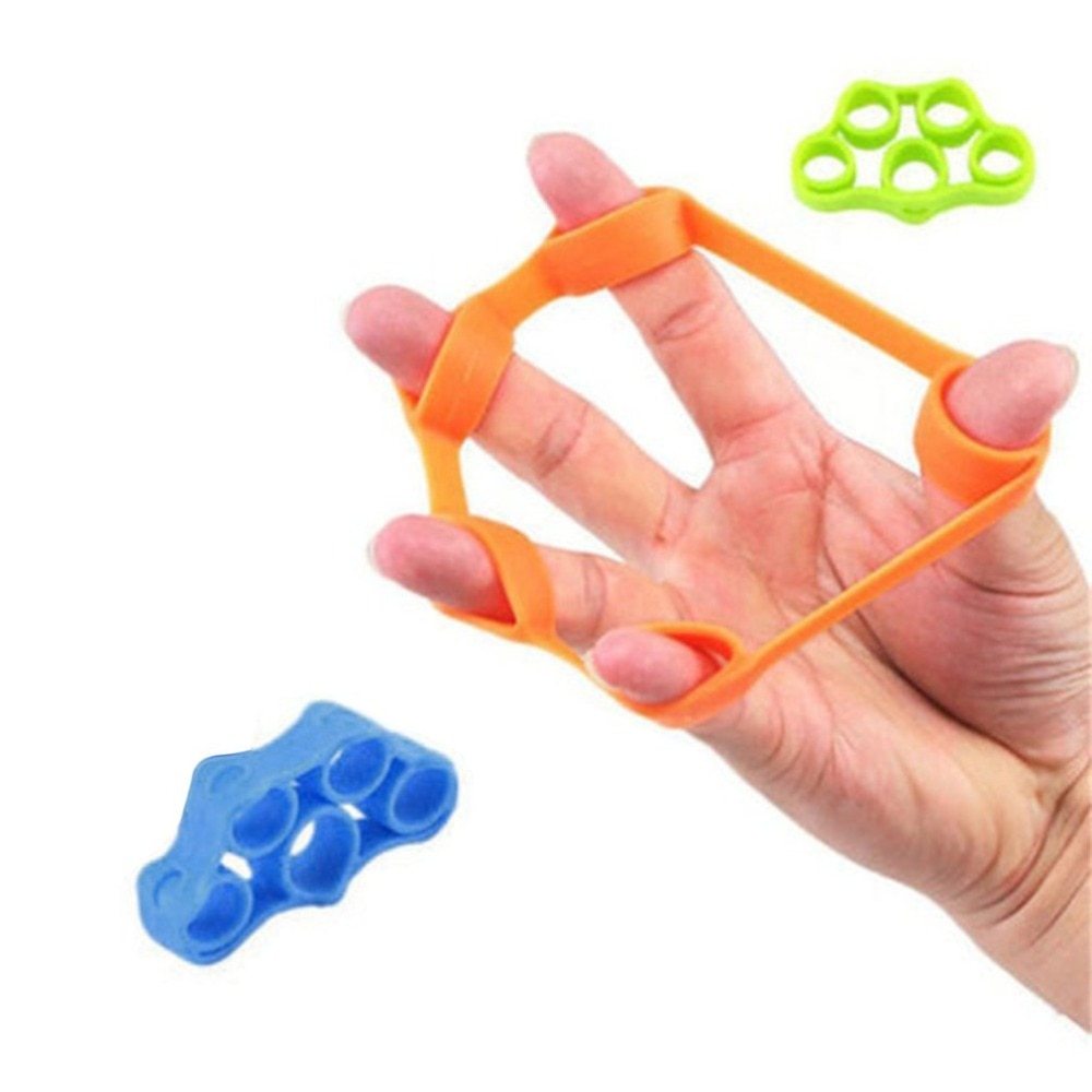 Silicone Finger Trainer and Hand Fitness Gripper