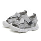 Girls' Solid Color Velcro Korean Style Sandals - AFFORDABLE MARKET