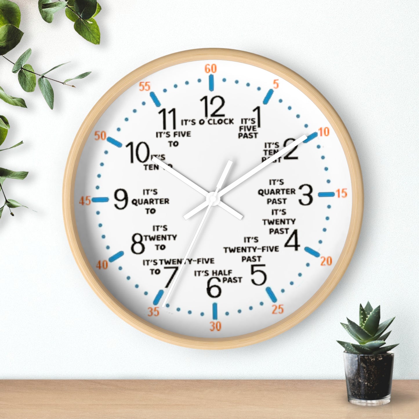 Clock Telling the Time for Kids