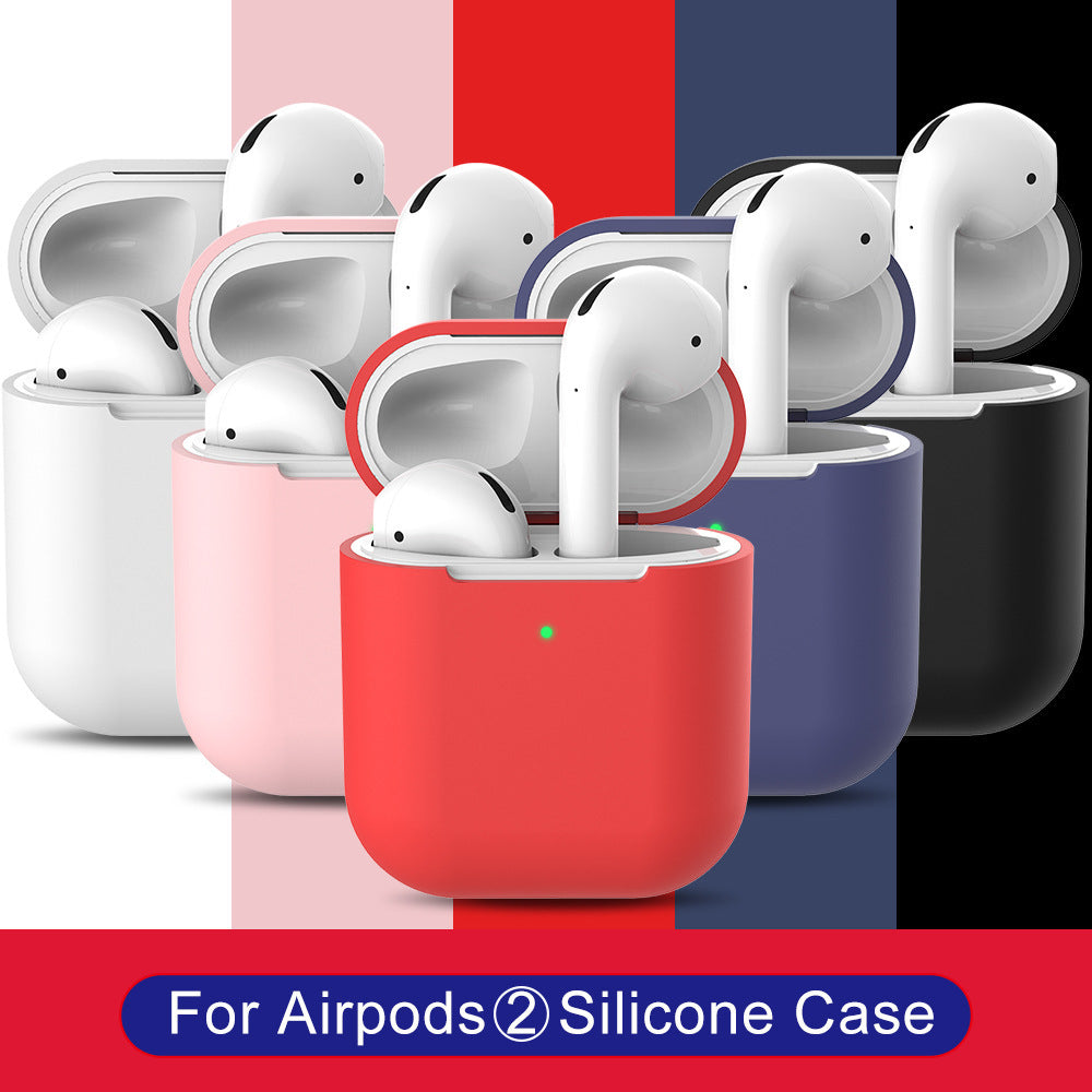 Compatible with Apple, Compatible with Apple , Silicone earphone case - AFFORDABLE MARKET