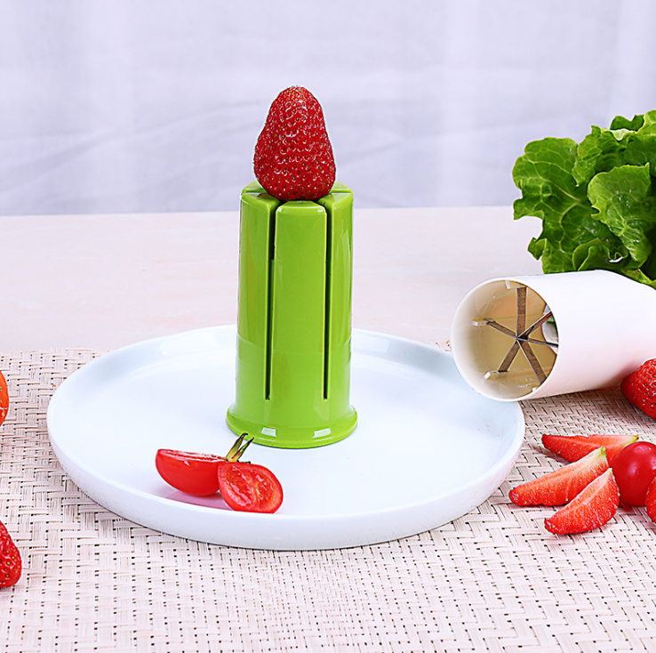 Creative Vegetable Cutters Fruit Kitchen Cucumber Carrot Divider Strawberry Slicer Splitter Kitchen Gadget Accessories - AFFORDABLE MARKET