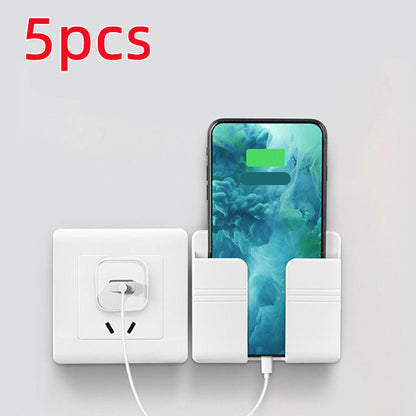 Mobile Phone Charging Storage Rack Punch-free Sticky Storage Box - AFFORDABLE MARKET