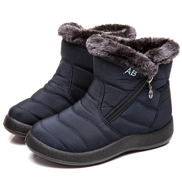 Waterproof boots warm XL snow boots - AFFORDABLE MARKET