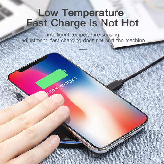 Mobile phone wireless charger fast charge - AFFORDABLE MARKET