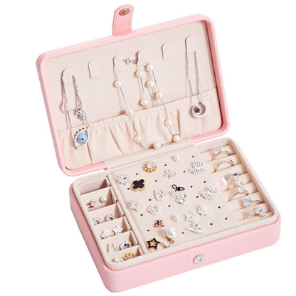Multifunctional Jewelry Storage Box For Earrings, Earrings, Rings - AFFORDABLE MARKET