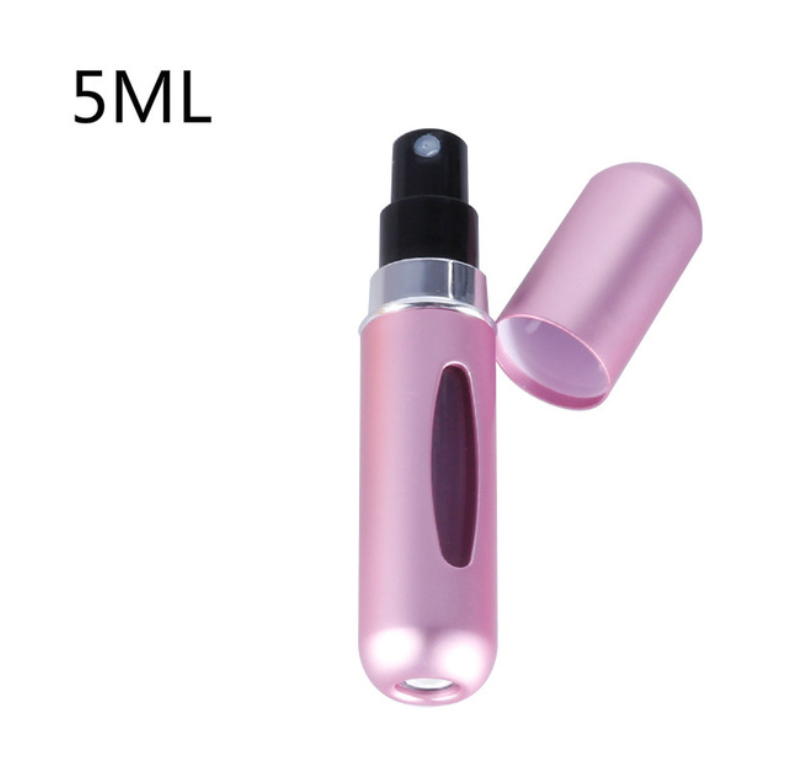 Mini Portable Refillable 8ml 5ml Perfume Aluminum Atomizer Spray Cosmetic Bottle - AFFORDABLE MARKET