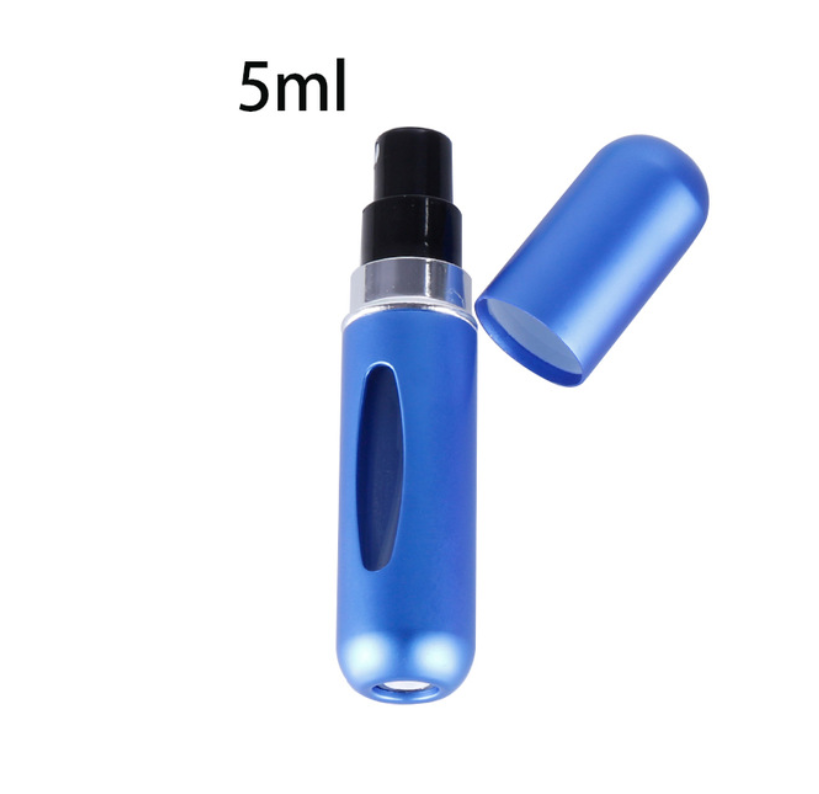 Mini Portable Refillable 8ml 5ml Perfume Aluminum Atomizer Spray Cosmetic Bottle - AFFORDABLE MARKET