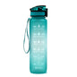 Tritan Water Bottle With Time Marker and Leakproof Cup