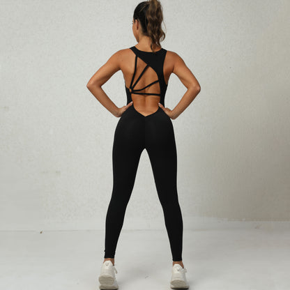 Yoga Jumpsuit Fitness Pants