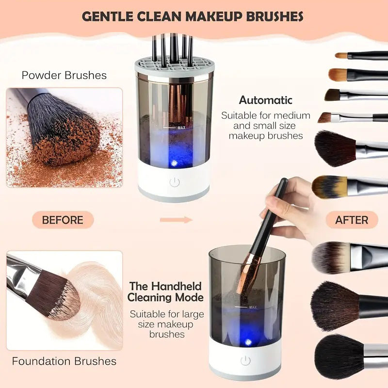 Makeup Brush Electric Cleaner