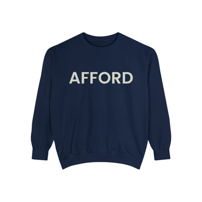 Unisex Long Sleeve Sweatshirt - AFFORD - AFFORDABLE MARKET