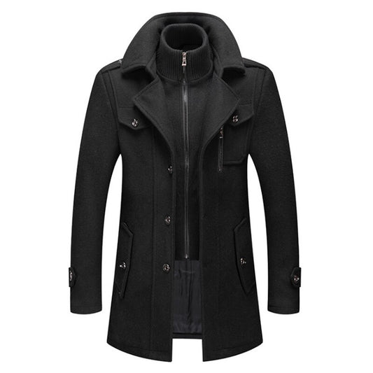 Cold-resistant plus cotton woolen men's jacket - AFFORDABLE MARKET
