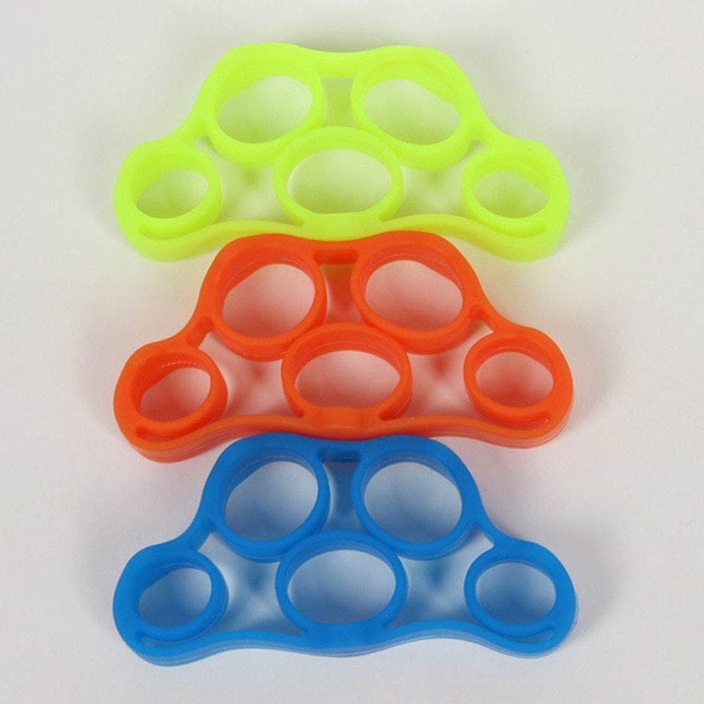 Silicone Finger Trainer and Hand Fitness Gripper