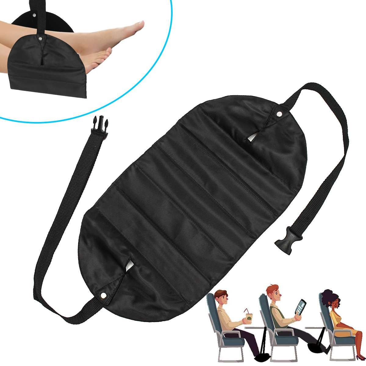 Leg And Foot Relief Hammock for Office and Airplane Travel