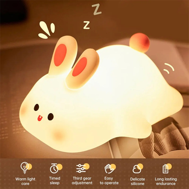 Kid's Cute LED Night Light Touch Sensor