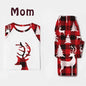 Christmas European And American Christmas Deer Head Print Parent-child Home Service Suit - AFFORDABLE MARKET