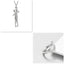 Couple Love Hug Necklace