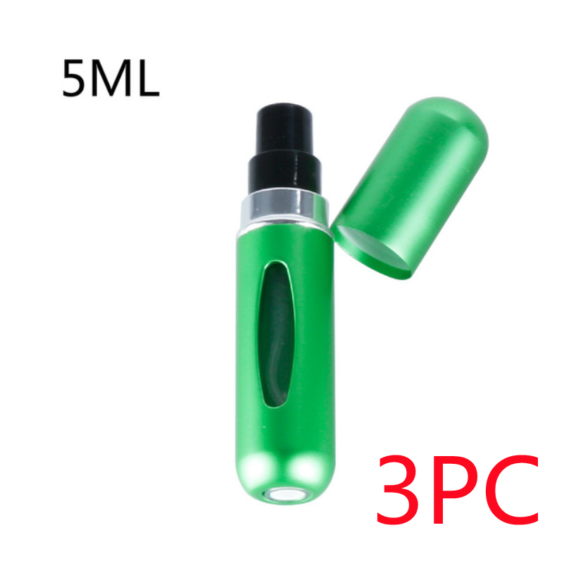 Mini Portable Refillable 8ml 5ml Perfume Aluminum Atomizer Spray Cosmetic Bottle - AFFORDABLE MARKET