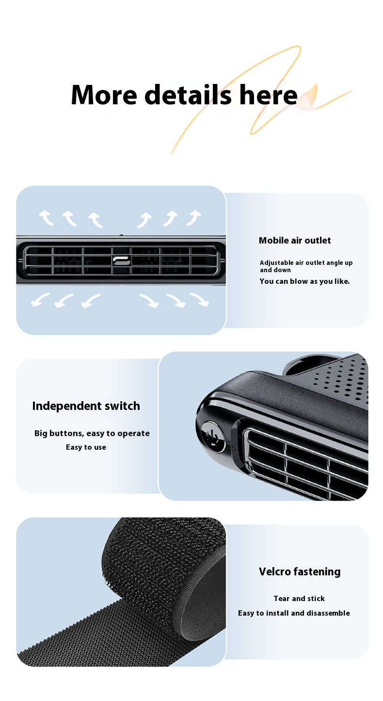 Car Seat Small Fan