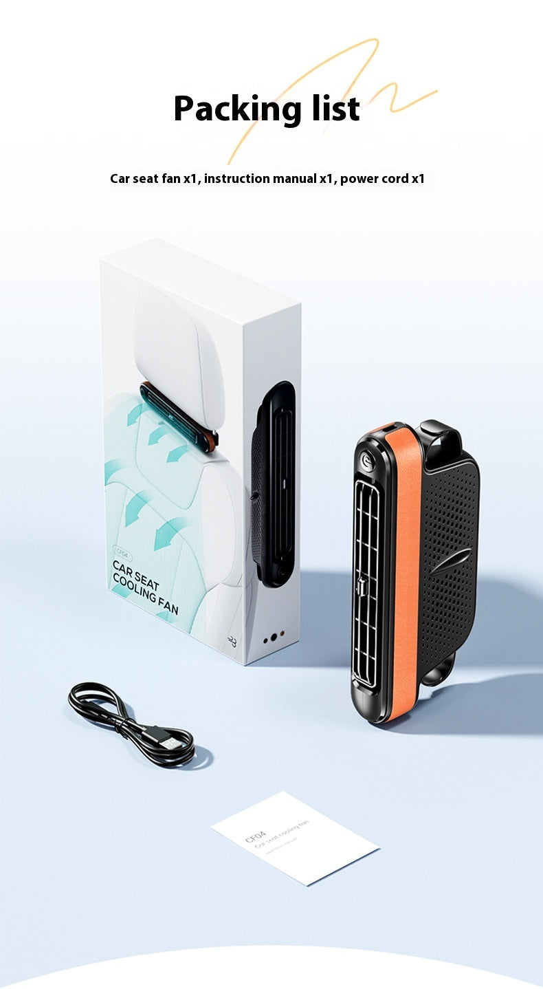 Car Seat Small Fan