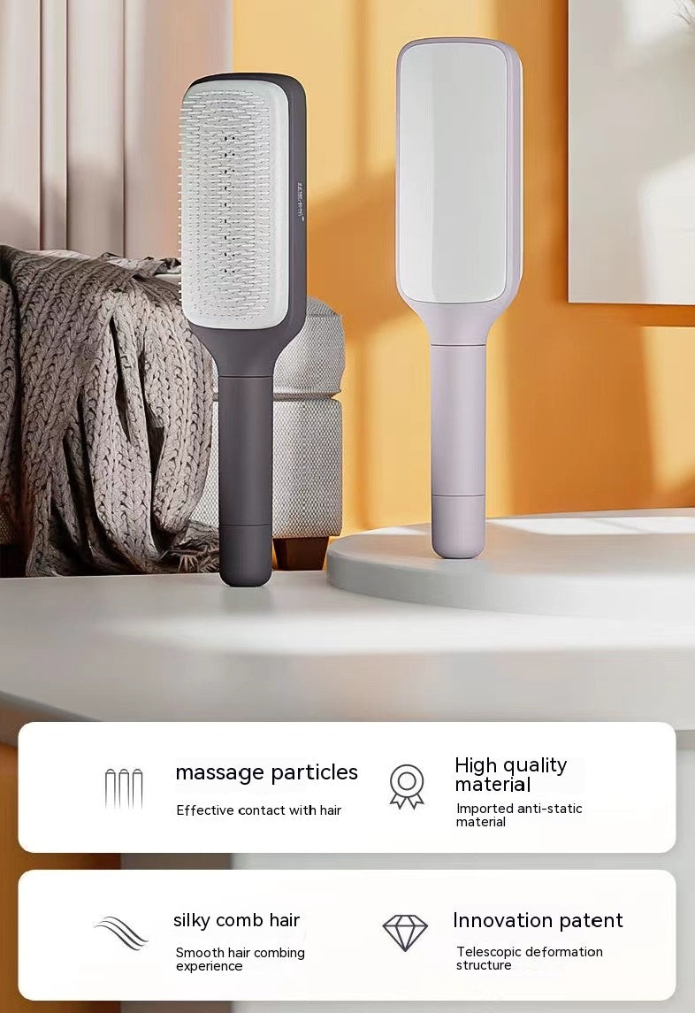 Self Cleaning Hair Comb