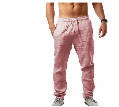 Men's Summer Linen Trousers