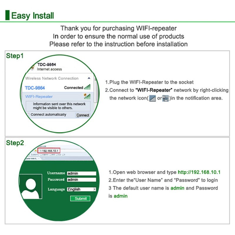 Wifi Repeater Wifi Signal Amplifier - AFFORDABLE MARKET