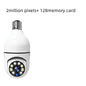 WiFi CAMERA 1080P Bulb 4X Zoom Camera E27 Home 5GWiFi Alarm Monitor - AFFORDABLE MARKET