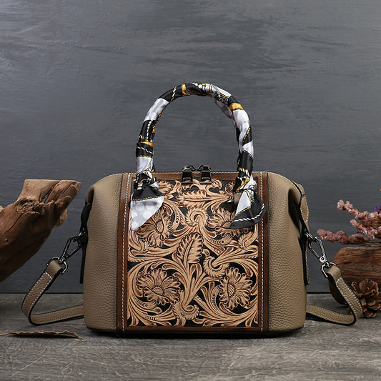 Women's Leather Vintage Bag