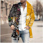 Men's Woolen Stand Collar Mid-length Casual Coat - AFFORDABLE MARKET