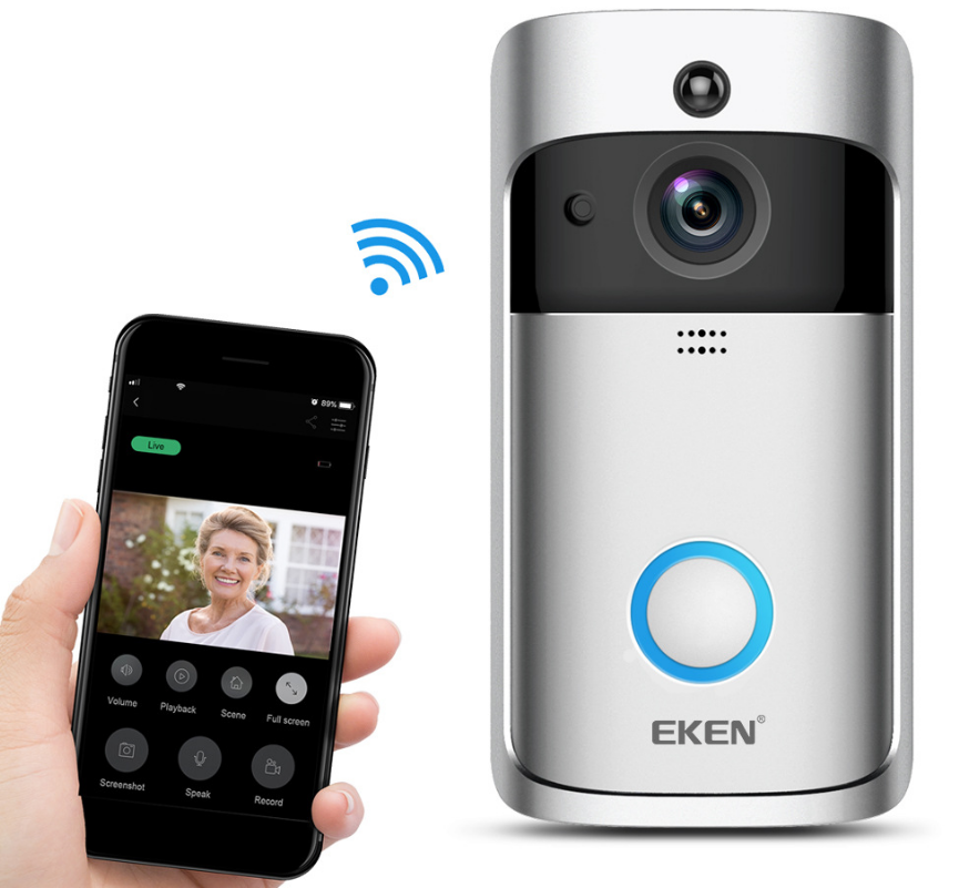 Video Doorbell Smart Wireless WiFi Security Door Bell - AFFORDABLE MARKET