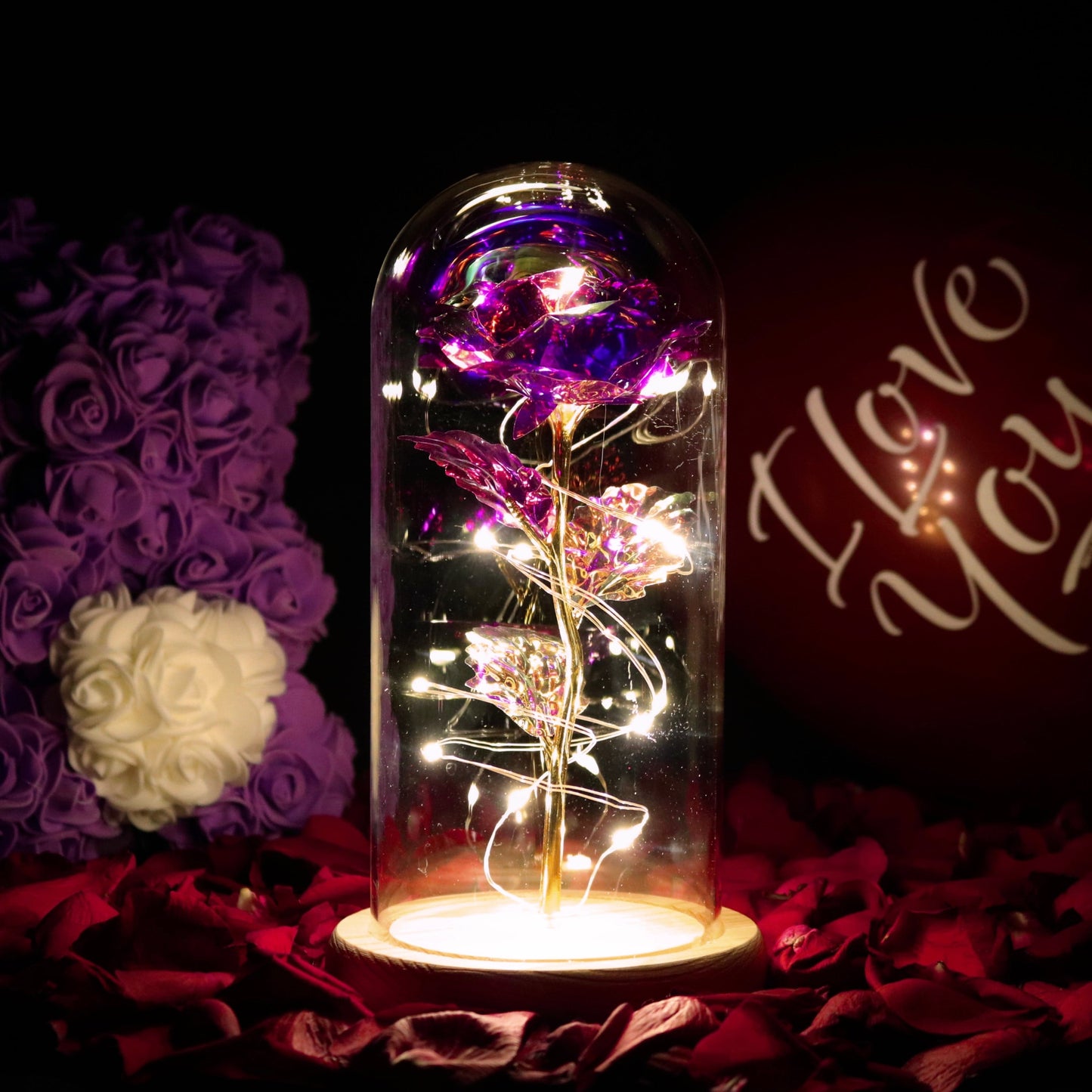 Galaxy Rose Eternal Lamp - AFFORDABLE MARKET