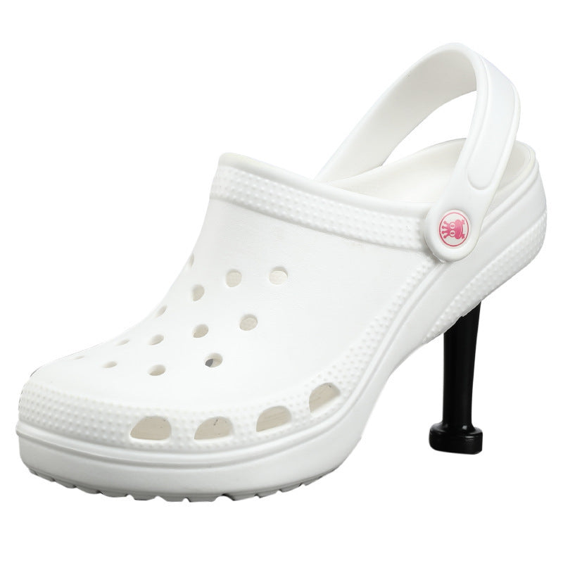 BALENCIAGA Style High-Heeled x Crocs