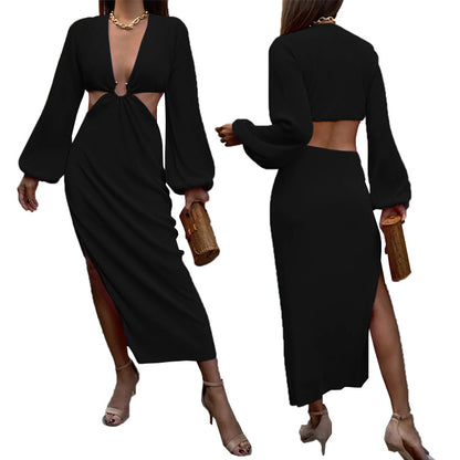 Autumn Fashion Pressed Pleated Waistless Women's Dresses - AFFORDABLE MARKET
