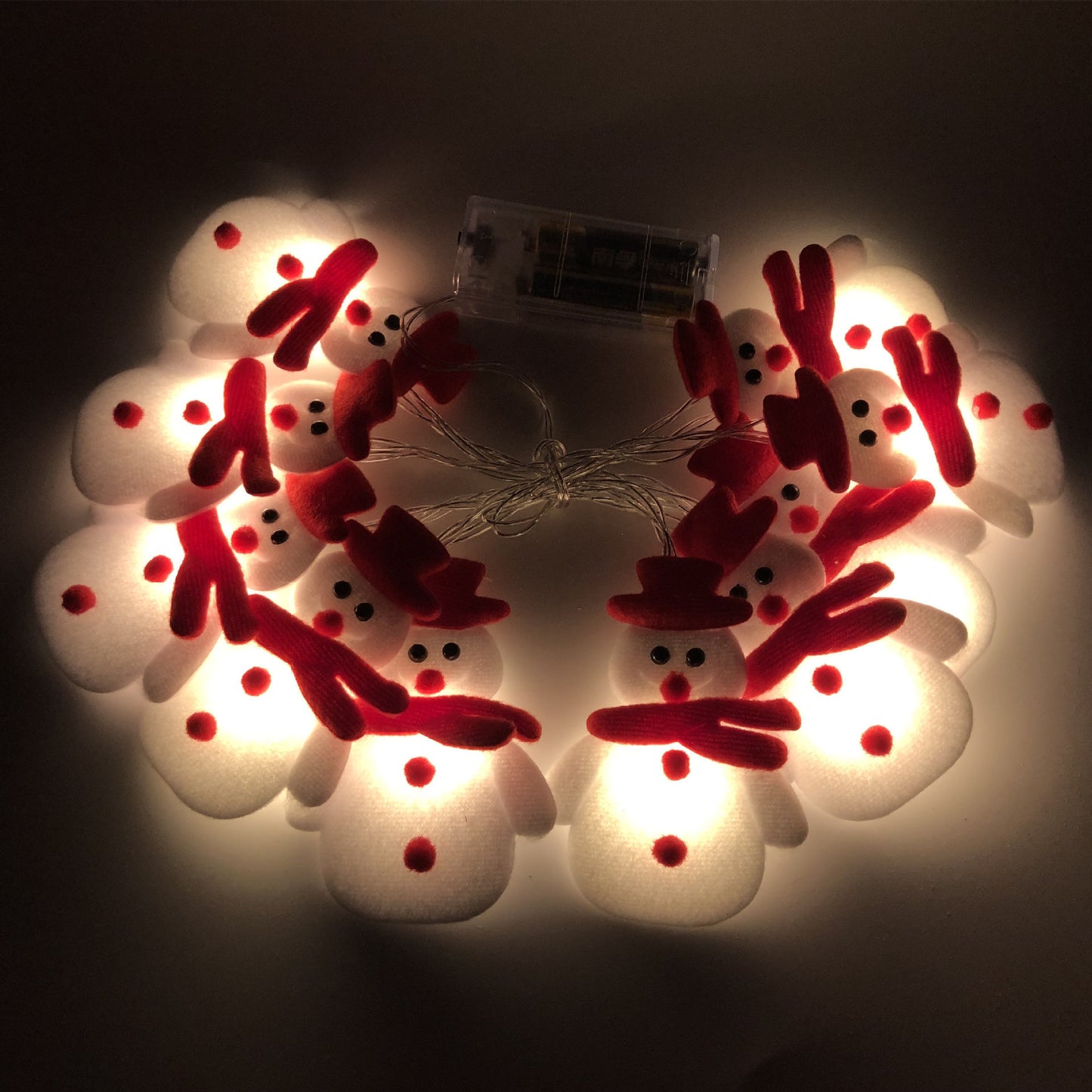 Christmas Snowman LED Light String Elk - AFFORDABLE MARKET