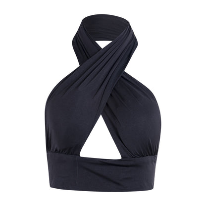 Women's Halter Neck Backless Tank Top