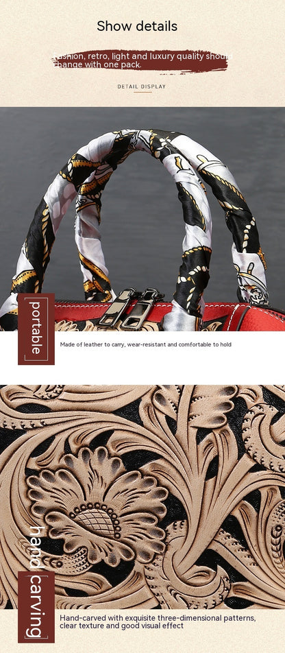 Women's Leather Vintage Bag