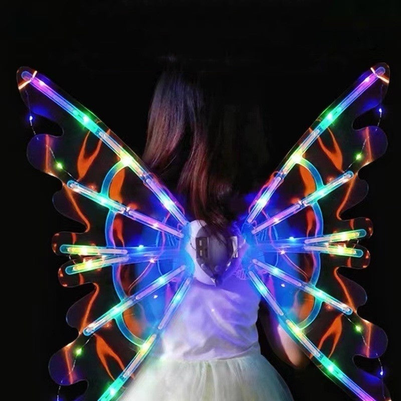 Girls Butterfly Wings With Lights