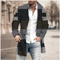 Men's Woolen Stand Collar Mid-length Casual Coat - AFFORDABLE MARKET